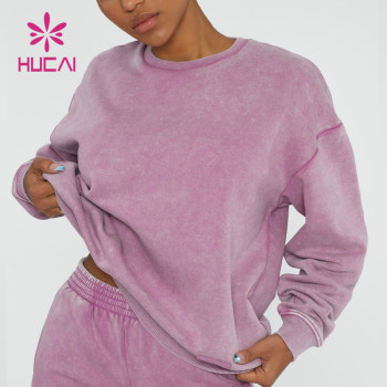 Women High Performance Custom Leisure Sweatshirt China Manufacturer