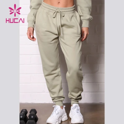 Custom Supplier Pocket Fashion Womens Sport Joggers China Manufacturer