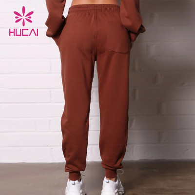 Custom Supplier Pocket Fashion Womens Sport Joggers China Manufacturer