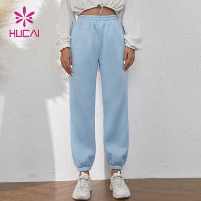 Custom Streetwear Pocket Fashion Womens Sport Joggers Manufacturer In China