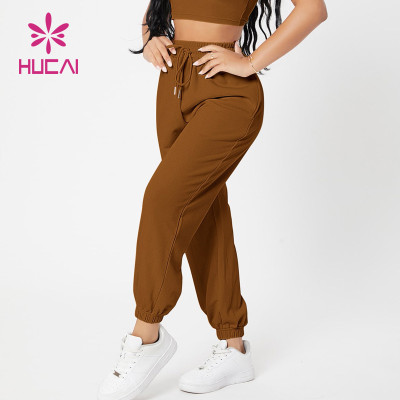 OEM Streetwear Pocke Loose  Sport Joggers For Womens Manufacturer In China