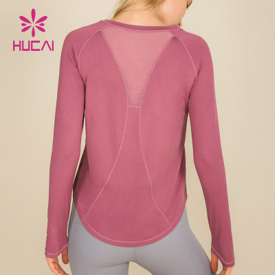 OEM Breathable Dry Fit Back Deep V Design Gym Wear For women China Manufacturer