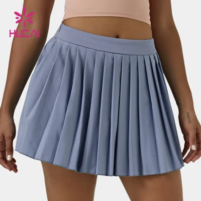 ODM&OEM Pockets Pleated Skirt Leisure Wear For Women China Manufacturer