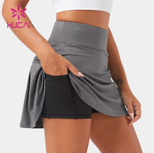 Custom Pockets Sport Skirt Leisure Wear For Women Manufacturer In China