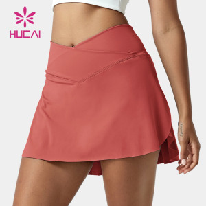 Women Custom Pockets Sport Skirt Leisure pleated skirt Manufacturer In China