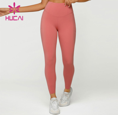 Recycled Fabrics Seamless Peach Hip Lift Design Leggings China Sportswear Manufacturers