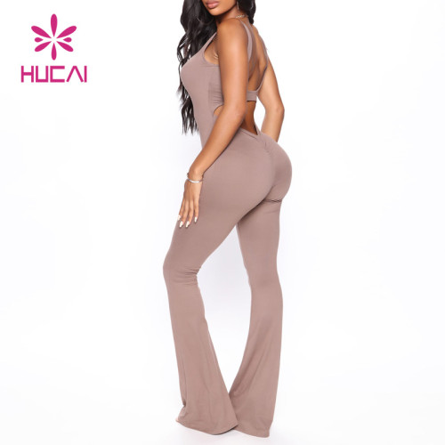 Women High Quality Back Hollow Skinny Jumpsuit China Manufacturer