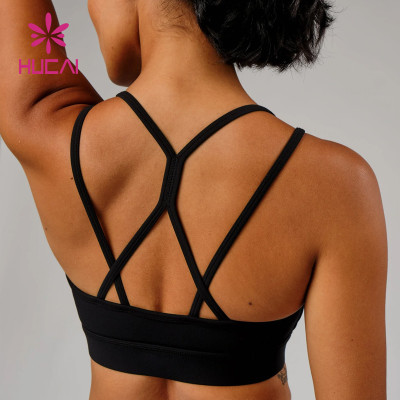 Hot Sale Cross Straps Sports Bra China Manufacturer