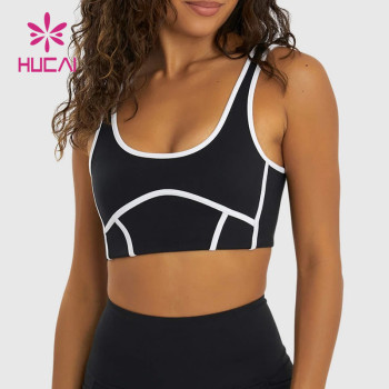 Hot Sale Contrast Color Sports Bra China Manufacturer