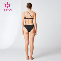 One-shoulder Sling Hollowout Swimsuit Sportswear China Manufacturer