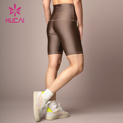 Private Label Women Pearlescent Fabric Shorts Manufacturer-Custom Service