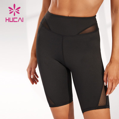 Hollow Out Design Details Short Sportswear Hucai China Factory