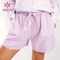 Resort Style Casual Linen Shorts Manufacturer-Custom Service
