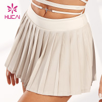 Decorative Metal Lettering Strap Tennis Skirt Sportswear China Manufacturer