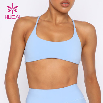 Cross Binding Design Sports Bra Women China Manufacturer