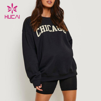 Casual Classic Style Design Long Sleeve Female Hucai Sportswear Manufacturer