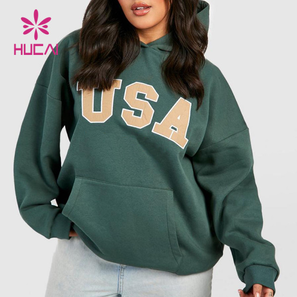 Hot Stamping Technology Hoodie For Women ODM/OEM China Manufacturer