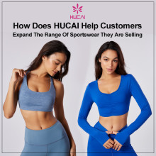 How does HUCAI help customers expand the range of sportswear they are selling