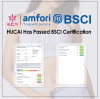 HUCAI Is BSCI Certified