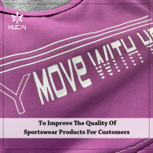 HUCAI is committed to improving the quality of sportswear products for customers