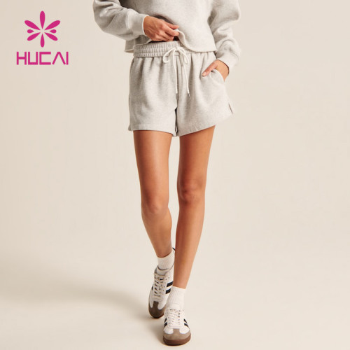 HUCAI Great Quality Womens Leisure Shorts Sportswear Fashionable Yoga Manufactured In China