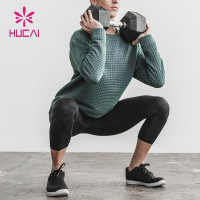 HUCAI New Design Sportswear Waffle Fabric Hoodies For Women ODM/OEM China Manufacturer