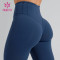HUCAI ODM Clean Lines Hight Waist Leggings Custom Women Yoga Pants  Manufacturer