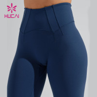 HUCAI ODM Clean Lines Hight Waist Leggings Custom Women Yoga Pants  Manufacturer