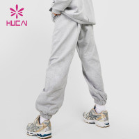 HUCAI Fashionable Soft Oversized Women Pants China Sporty Wear Leggings Supplier