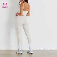 HUCAI ODM Sports Apparel Lift Butt Yoga Pants Custom Logo Leggings Manufacturer