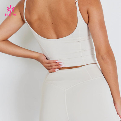 HUCAI ODM Sports Apparel Lift Butt Yoga Pants Custom Logo Leggings Manufacturer