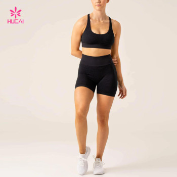 Flattering Rounded Neckline Sports Bra Women China Manufacturer