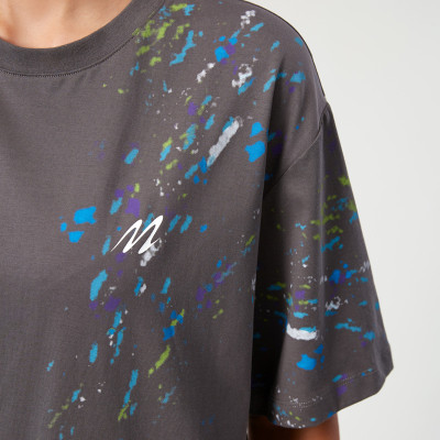 HUCAI Custom OVERSIZE T Shirts Classic Digital Printing Gym Short Sleeve Supplier