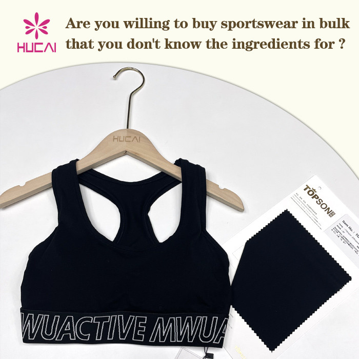 Are you willing to purchase sportswear in bulk that you don't understand the ingredients?