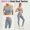 HUCAI Women Gym Bras Heat Seal Design Comfortable Custom Sportswear Manufacturer