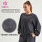 HUCAI ODM Sweatshirts Oversized Fleece Fabric Lady Fitness Hoodies Supplier