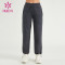 HUCAI ODM Women Sweat Pants Double Layer Waistband Fitness Joggers Supplier