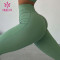 HUCAI OEM Custom Stylish Gym Leggings Moisture Wicking Women Yoga Clothing Manufacturer