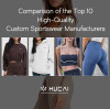 Comparison of the Top 10 High Quality Customized Sportswear Manufacturers