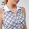 HUCAI Sportswear Supplier Support OEM Custom Logo Small Square Collar A-line Golf Vest Dress