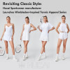 Revisiting Classic Style:hucai Sportswear manufacturer Launches Wimbledon-Inspired Tennis Apparel Series