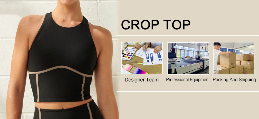 sports crop top