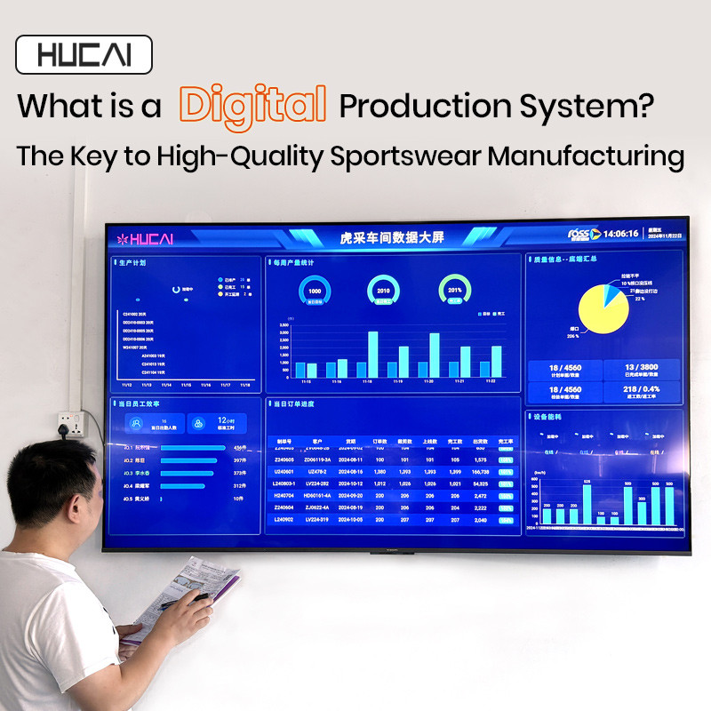 What is a Digital Production System? The Key to High-Quality Sportswear Manufacturing