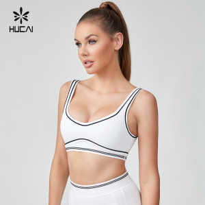 HUCAI Custom High Qaulity Sports Bra Extreme Comfort Wear China Activewear 2024