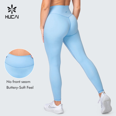 HUCAI OEM High Waisted Workout Leggings Hip-Lifting Slim and Tight Gym Wear Manufacturer