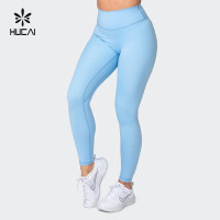 HUCAI OEM High Waisted Workout Leggings Hip-Lifting Slim and Tight Gym Wear Manufacturer