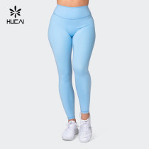 HUCAI OEM High Waisted Workout Leggings Hip-Lifting Slim and Tight Gym Wear Manufacturer