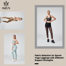 Fabric Selection for Sports Yoga Leggings with Different Support Strengths