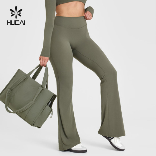 Dark green High-waist Hip-lifting Leggings Manufacturer And Supplier