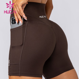 Customized OEM New Women's Breathable Fitness Training Cycling Shorts